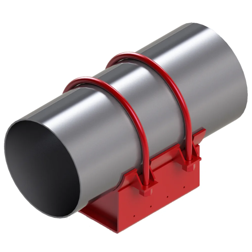 Опора неподвижная хомутовая бескорпусная Т11.03 159х164 мм Серия 4.903-10 Выпуск 4