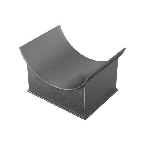 Опора неподвижная приварная для трубопроводов ТЭС и АЭС Ст3 630х500х500х100 мм ОСТ 34-10-616-93 в Хабаровске

